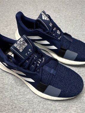 Title: adidas Senseboost GO Women's Running Shoes Size 9.5 Navy Blue